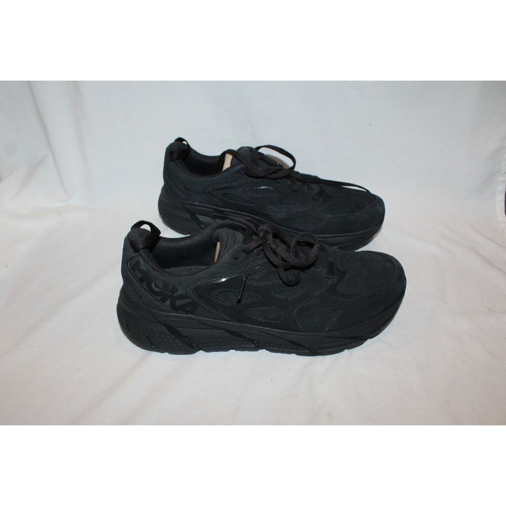 Hoka One One Men's U Clifton L Athletics Running Sneakers Black NWOB 12.5‎ $170